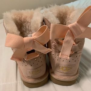 Pink girls Ugg boots
